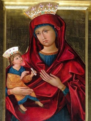 Obraz Matki Boej askawej (Krzeszowskiej), Krlowej Sudetw