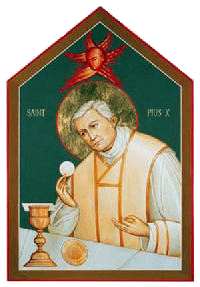 wity Pius X - papie Eucharystii
