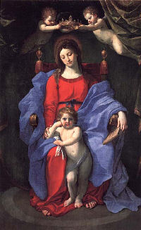 Guido Reni: Dziewica na tronie z Dziecitkiem