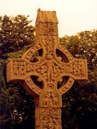 Krzyż celtycki z Irlandii