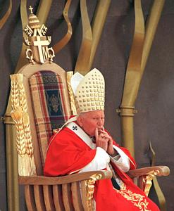 w. Jan Pawe II podczas Mszy w. w Siedlcach, 10 czerwca 1999 r.