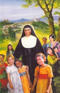 �wi�ta Maria Dominika w otoczeniu dzieci