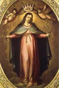 Wizerunek Matki Bożej Łaskawej, Patronki Warszawy, z kościoła oo. Jezuitów w Warszawie