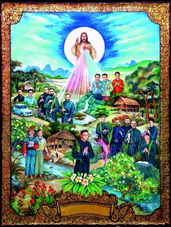 B�ogos�awieni m�czennicy Laosu